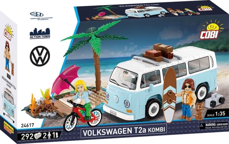 Cobi Volkswagen T2a kombi stavebnice 1:35 (292 dílků)