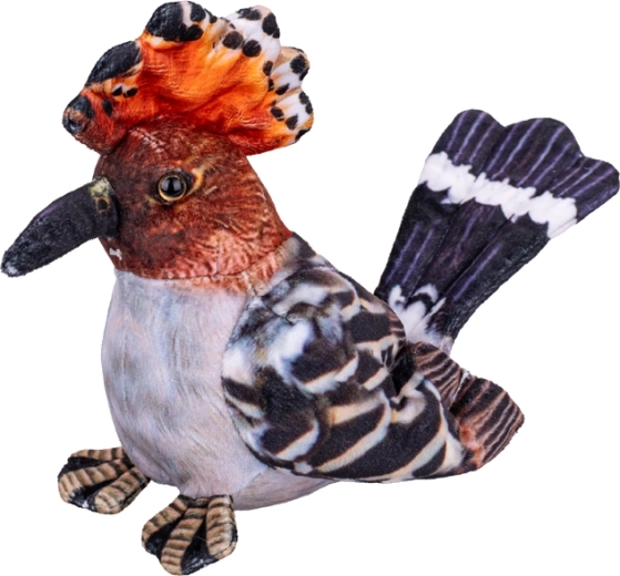 Plyšový dudek chocholatý 16 cm