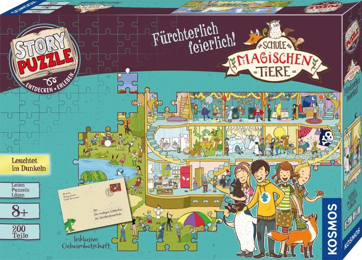 Kosmos Schule der magických zvířat – příběhové puzzle: Strašně slavnostní! - 1 kus