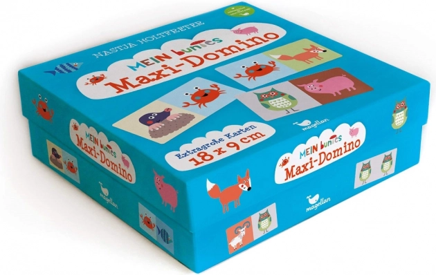 Magellan moje barevné maxi domino se zvířátky