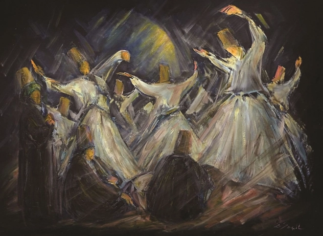 Puzzle ANATOLIAN Derviši 1000 dílků