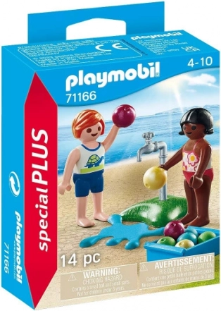 Playmobil Special Plus – děti s vodními balonky