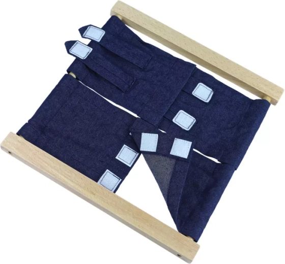 Moyo Montessori zapínací rám - suchý zip