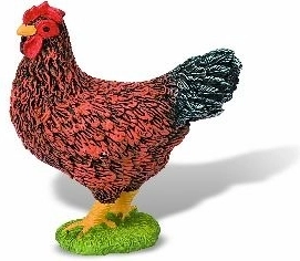 Bullyland slepice – realistická figurka pro děti