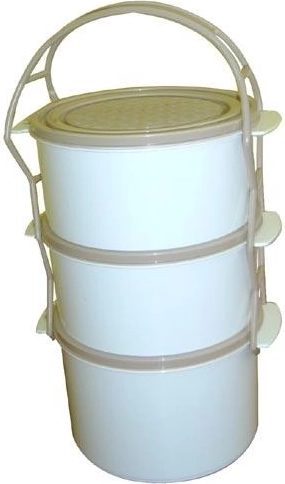 Jídlonosič Combi 2× 1 l + 1,5 l, plast