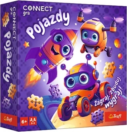 Connect pojazdy – konstrukční hra
