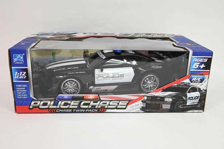 RC policejní auto s nabíječkou 1:12