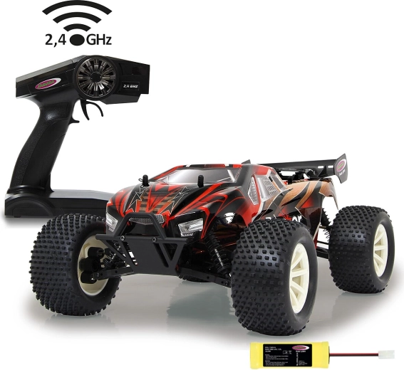 Jamara Brecter truggy 4WD 1:10 na dálkové ovládání (2,4 GHz) s NiMH baterií