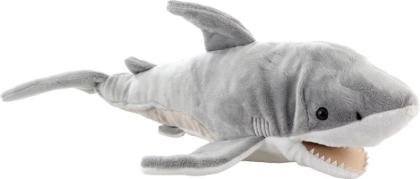 Plyšový žralok maňásek 46 cm