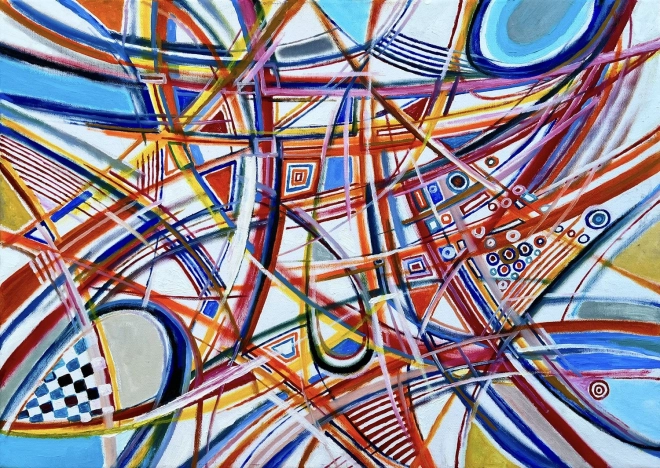 Enjoy puzzle Křivky 1000 dílků