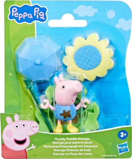 Hasbro – Prasátko Peppa: zábava v louži – George figurka s doplňky