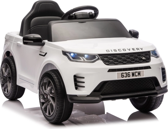 Elektrické autíčko LAND ROVER Discovery bílé
