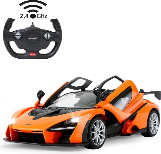 Jamara McLaren Senna RC auto 2,4 GHz 1:14 oranžové