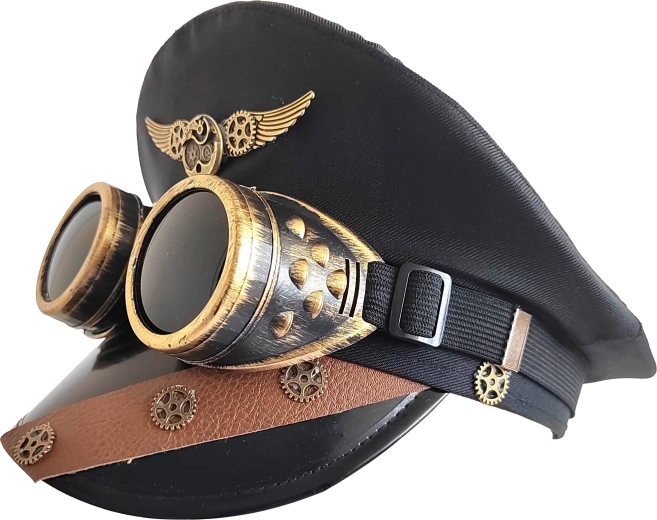 Čepice steampunk - 1 kus