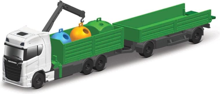 Maisto mini pracovní stroj Scania 770 S recyklace