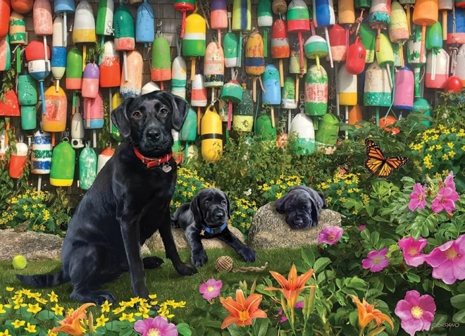 Puzzle COBBLE HILL Hodní kluci 500 dílků