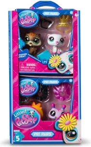 Littlest Pet Shop set dvou figurek s doplňky, série 7