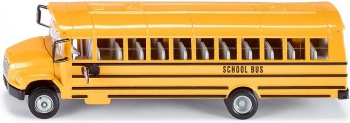 Kovový školní autobus