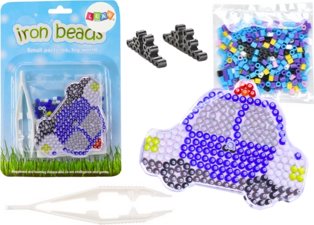 Sada zažehlovacích korálků Policejní auto