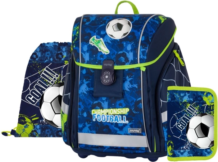 Školní set 3 ks Premium Light fotbal OXYBAG