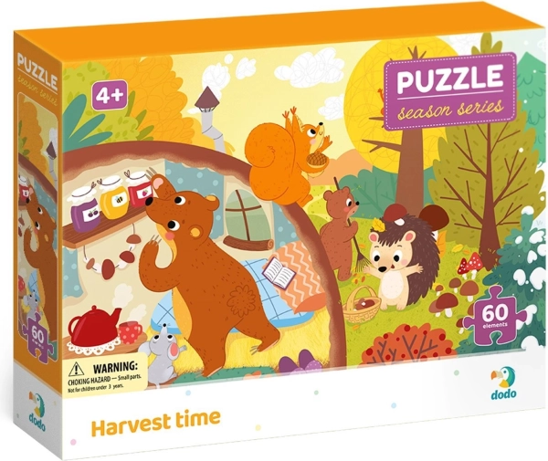 DODO puzzle Roční období: čas sklizně 60 dílků