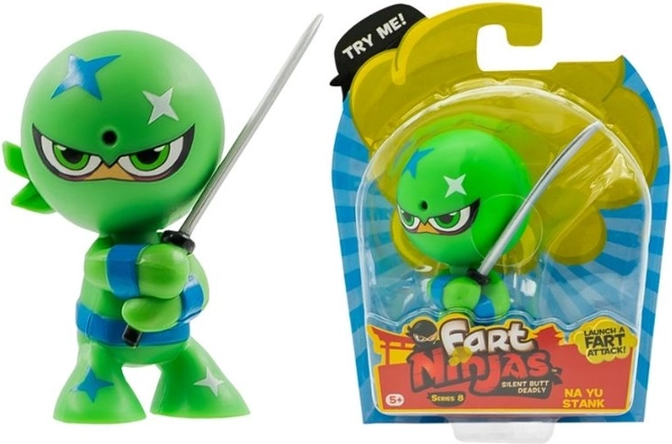 Fart Ninjas figurka se zvuky prdění Na Yu Stank