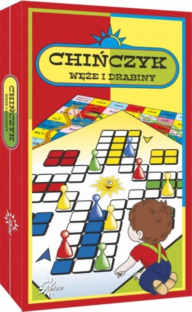 Dětská desková hra Člověče, nezlob se! a Hadi a žebříky 2v1