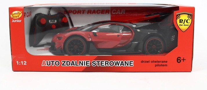Dálkově ovládané auto s nabíječkou SmilyPlay