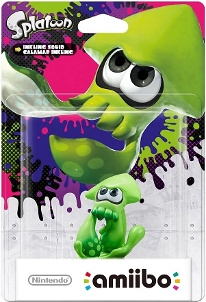 Amiibo figurka Splatoon Squid (Inkling Squid) – zelená