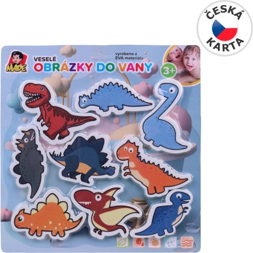 Dinosauři do vany – měkké pěnové hračky
