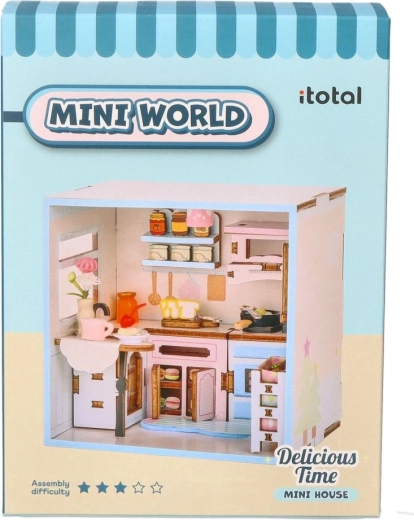 Mini World DIY miniaturní kuchyně k sestavení