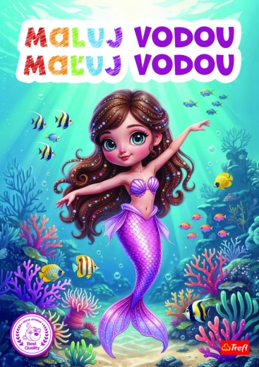 Vodní omalovánky Mořské panny