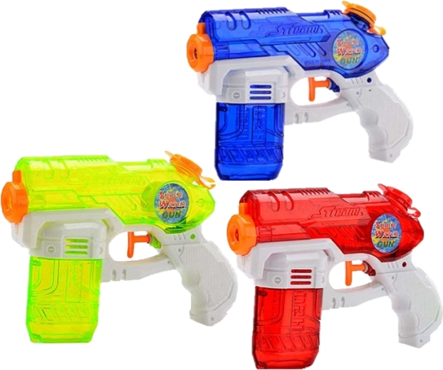 Vodní pistole 18 cm assort (3 barvy) - 1 kus