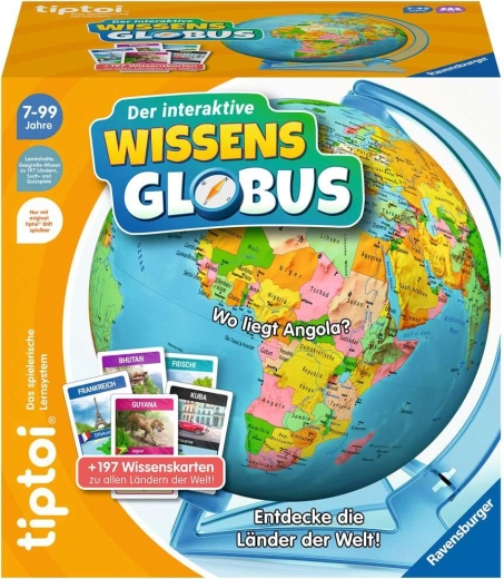 Ravensburger tiptoi interaktivní znalostní glóbus