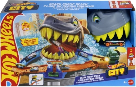 Hot Wheels City pláž se žraločím útokem