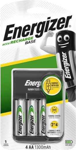 Energizer USB nabíječka baterií s AA akumulátory
