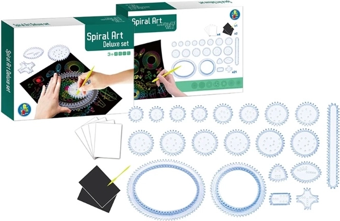 Spirograf - kreativní kreslicí sada