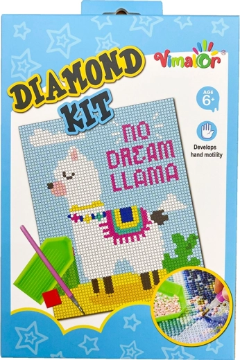 Diamantové malování – lama