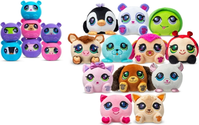 Bandai Littlest Pet Shop mini plyšák v kapsli překvapení