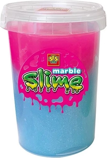 SES Creative mramorový sliz modro-růžový 200 g