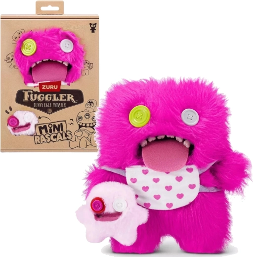 Sada plyšák Fuggler Mini Rascals Oogah Boogah + Baby Fugg - 1 kus