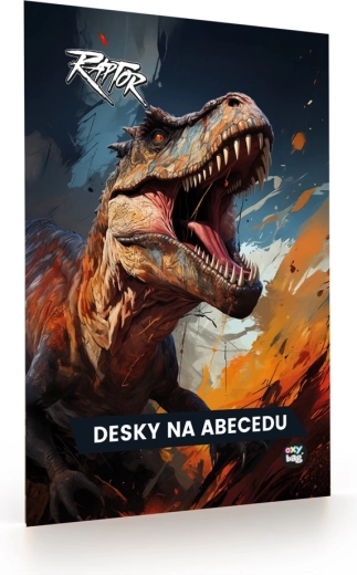Desky na písmena ABC Dino A4