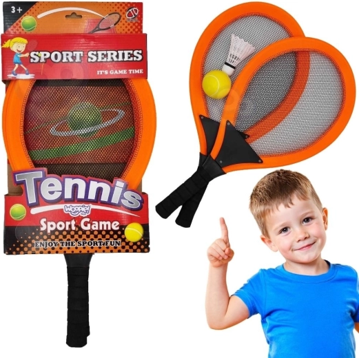 Woopie dětská sada raket na tenis a badminton