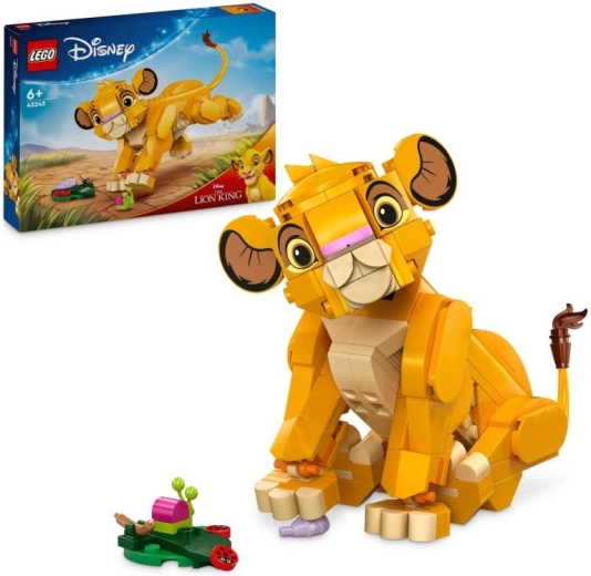 LEGO Disney Lvíček SIMBA – stavitelná figurka