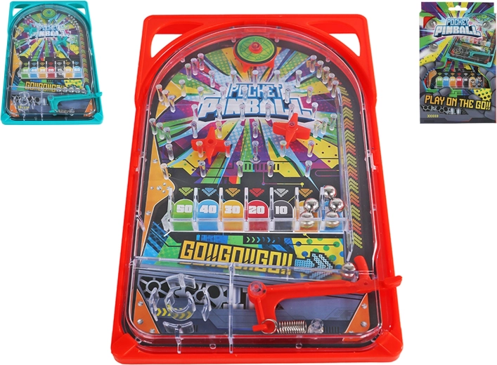 Dětský mechanický pinball 18 × 11 cm - 1 kus