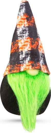 Halloweenský skandinávský trpaslík zelený 16 cm