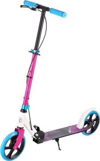 Koloběžka NILS Extreme hm0107 bílo-růžová
