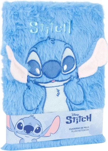Plyšový zápisník Lilo a Stitch A5