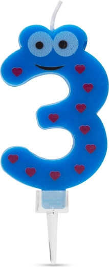 Dortová svíčka číslo 3
