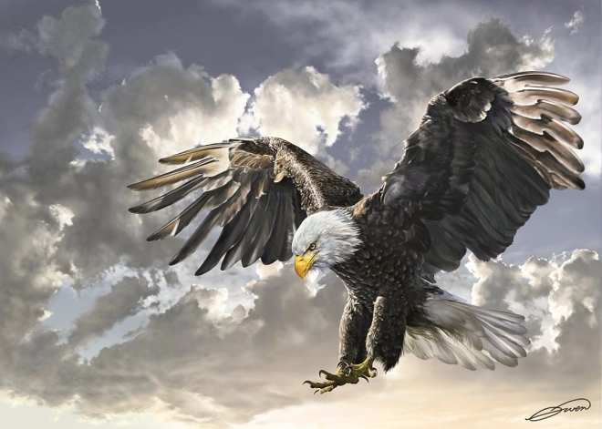 Puzzle Černá a Bílá 500 Dílků